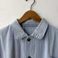 Vintage Distressed Patch French Chore Jacket Herringbone
