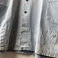 Vintage Distressed Patch French Chore Jacket Herringbone