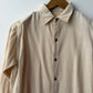 Vintage 1983 Cotton Overhead Shirt Waffle Smock