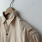 Vintage 1983 Cotton Overhead Shirt Waffle Smock