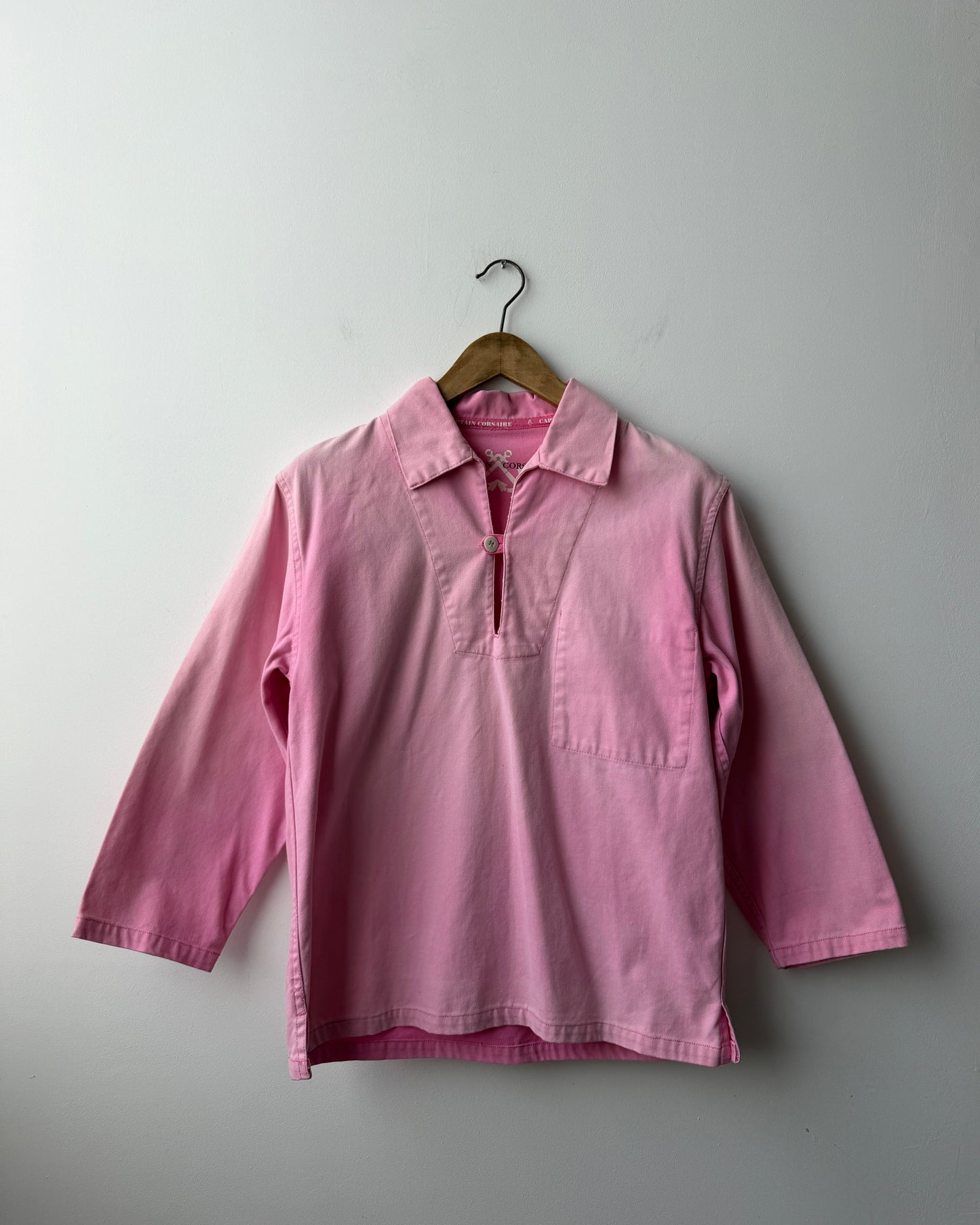 Breton Fisherman's Sailor Smock Canvas Pink