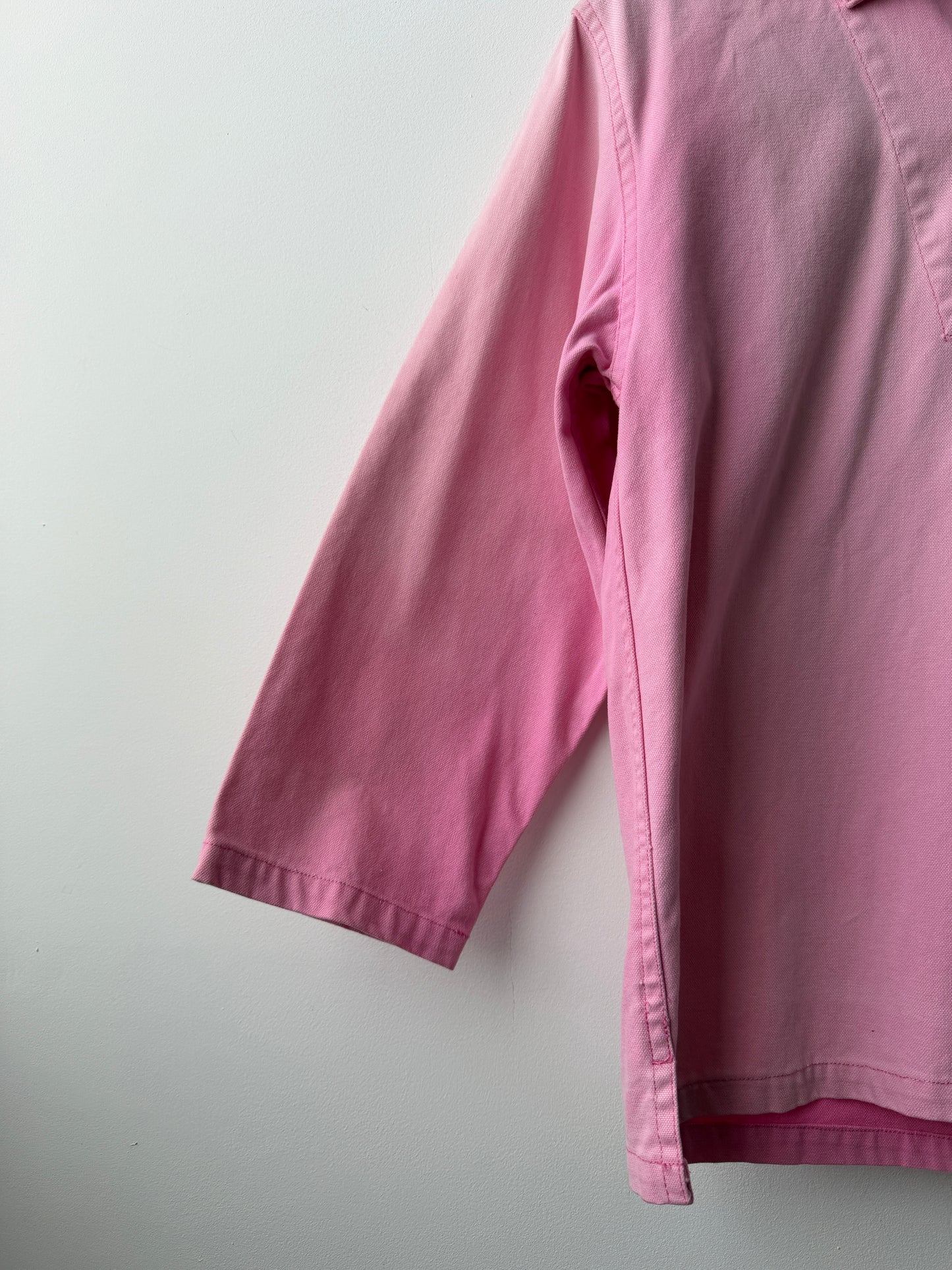 Breton Fisherman's Sailor Smock Canvas Pink