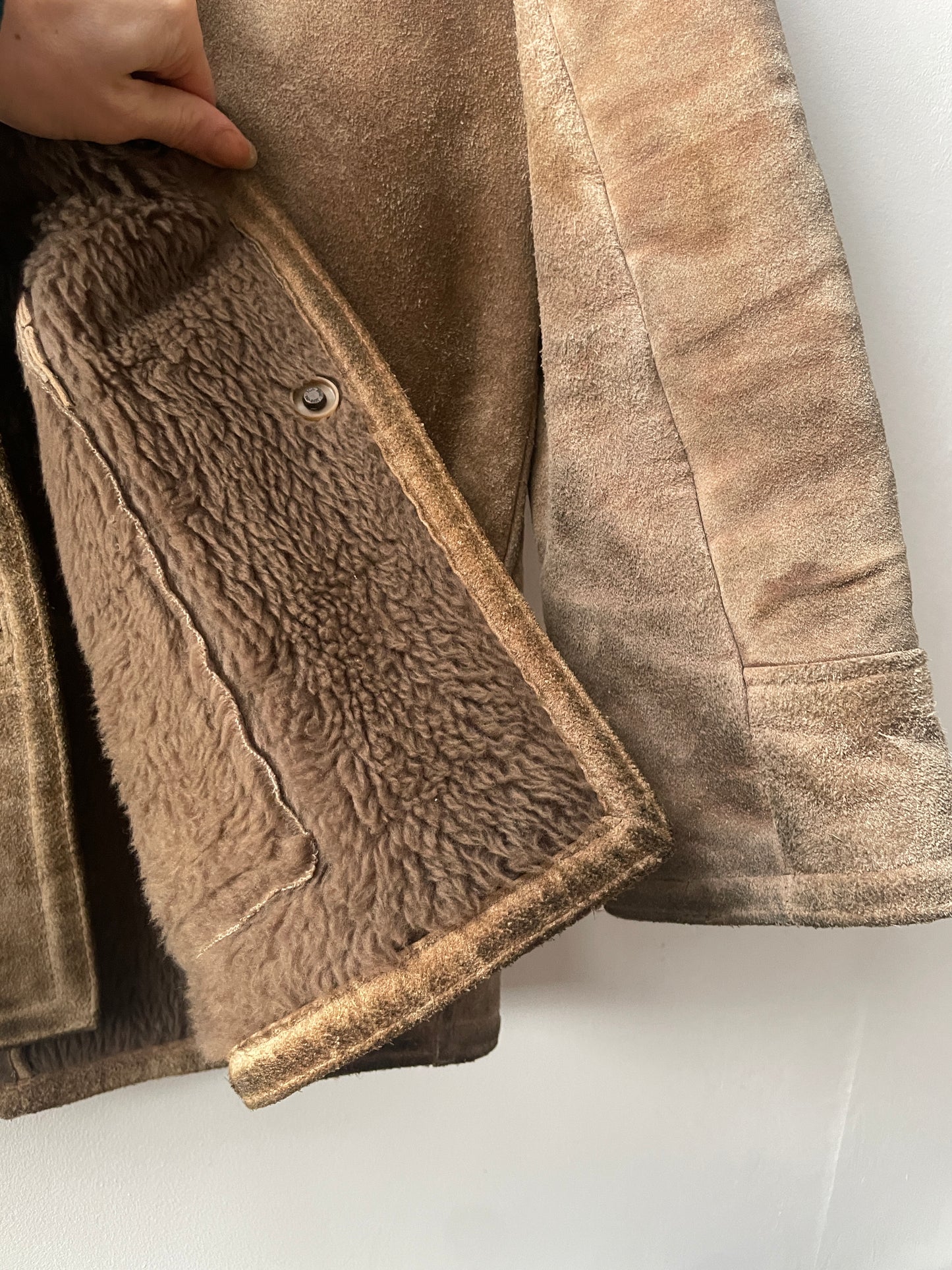 Vintage 1980s Sheepskin Coat