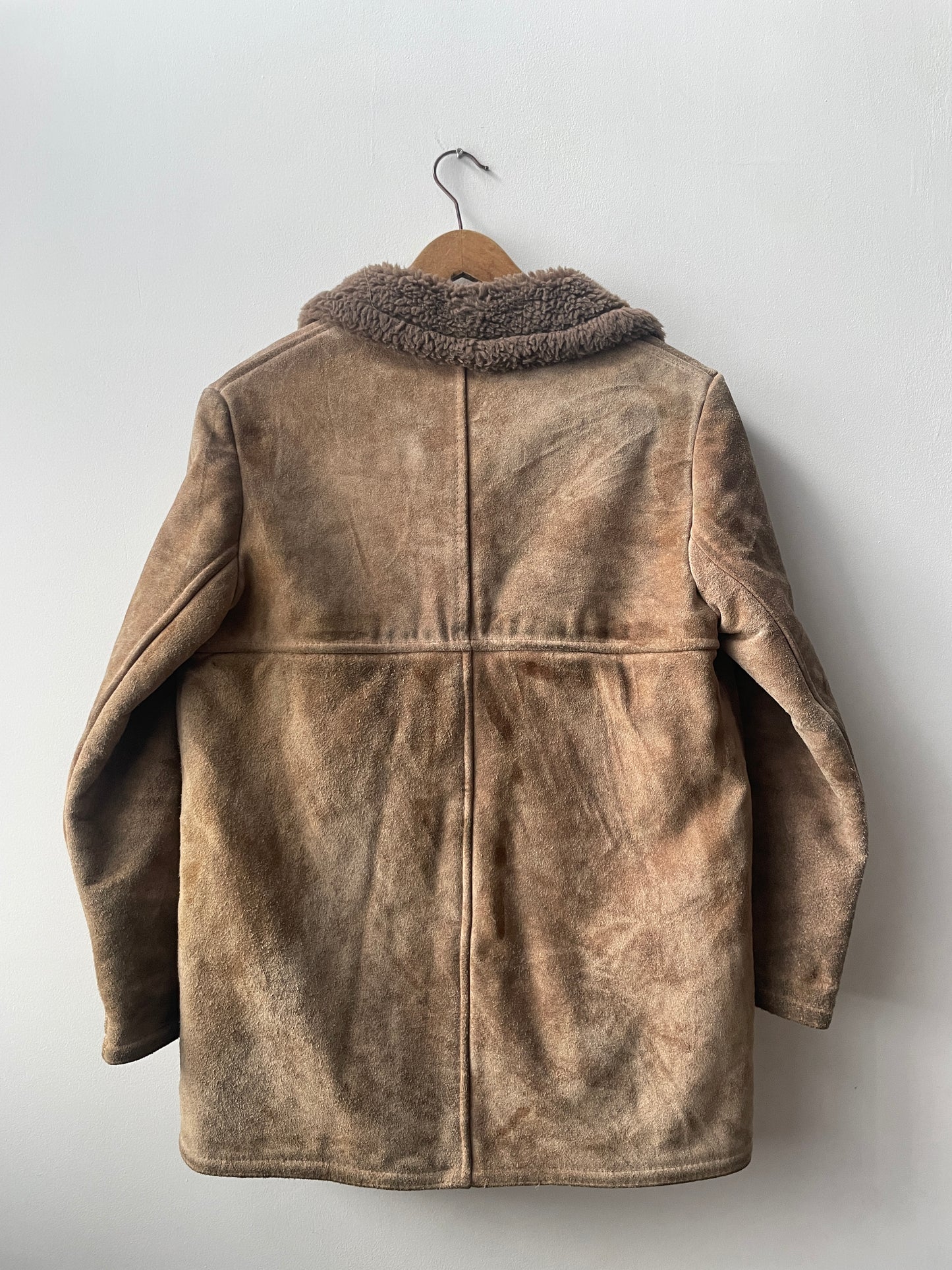Vintage 1980s Sheepskin Coat