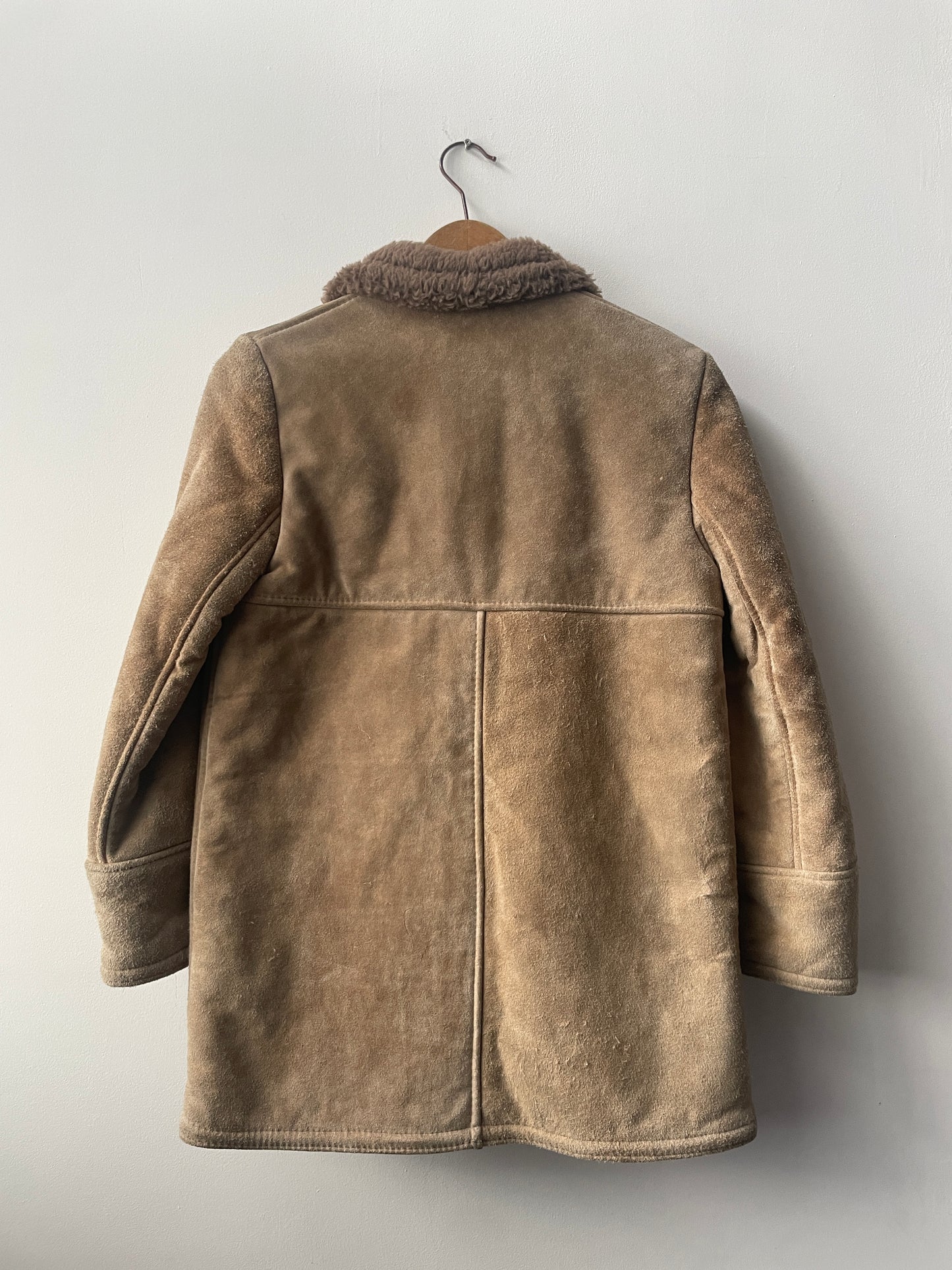 Vintage 1980s Sheepskin Coat