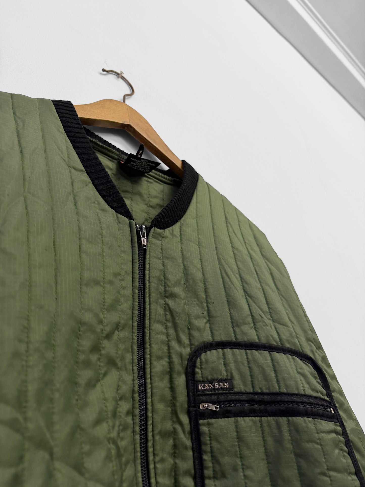 Vintage Workwear Quilted Liner Khaki