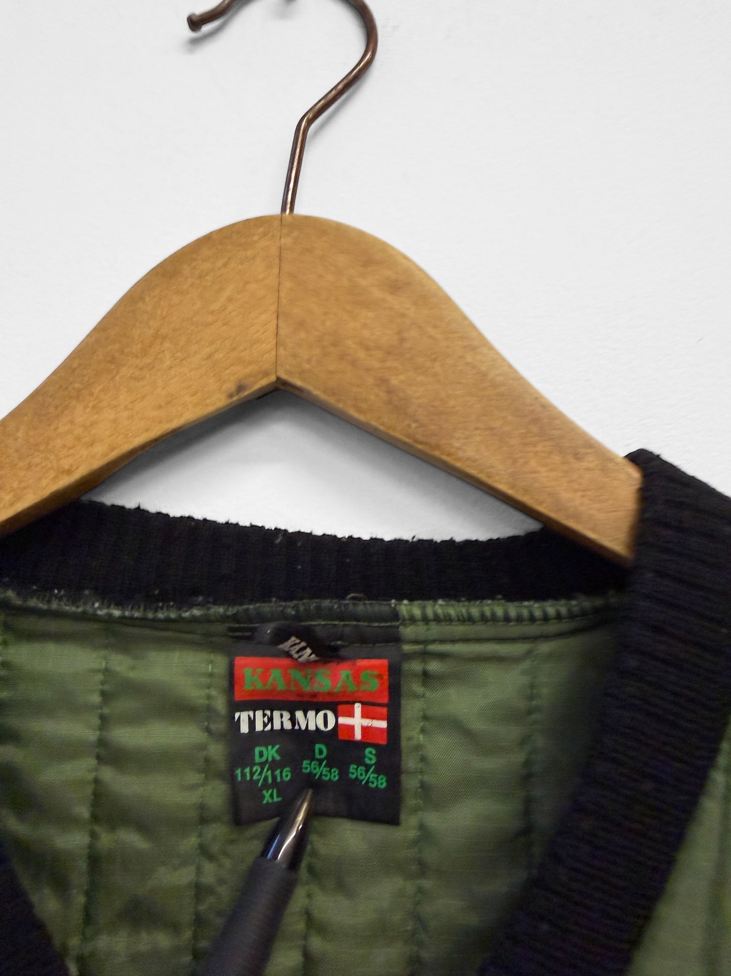 Vintage Workwear Quilted Liner Khaki