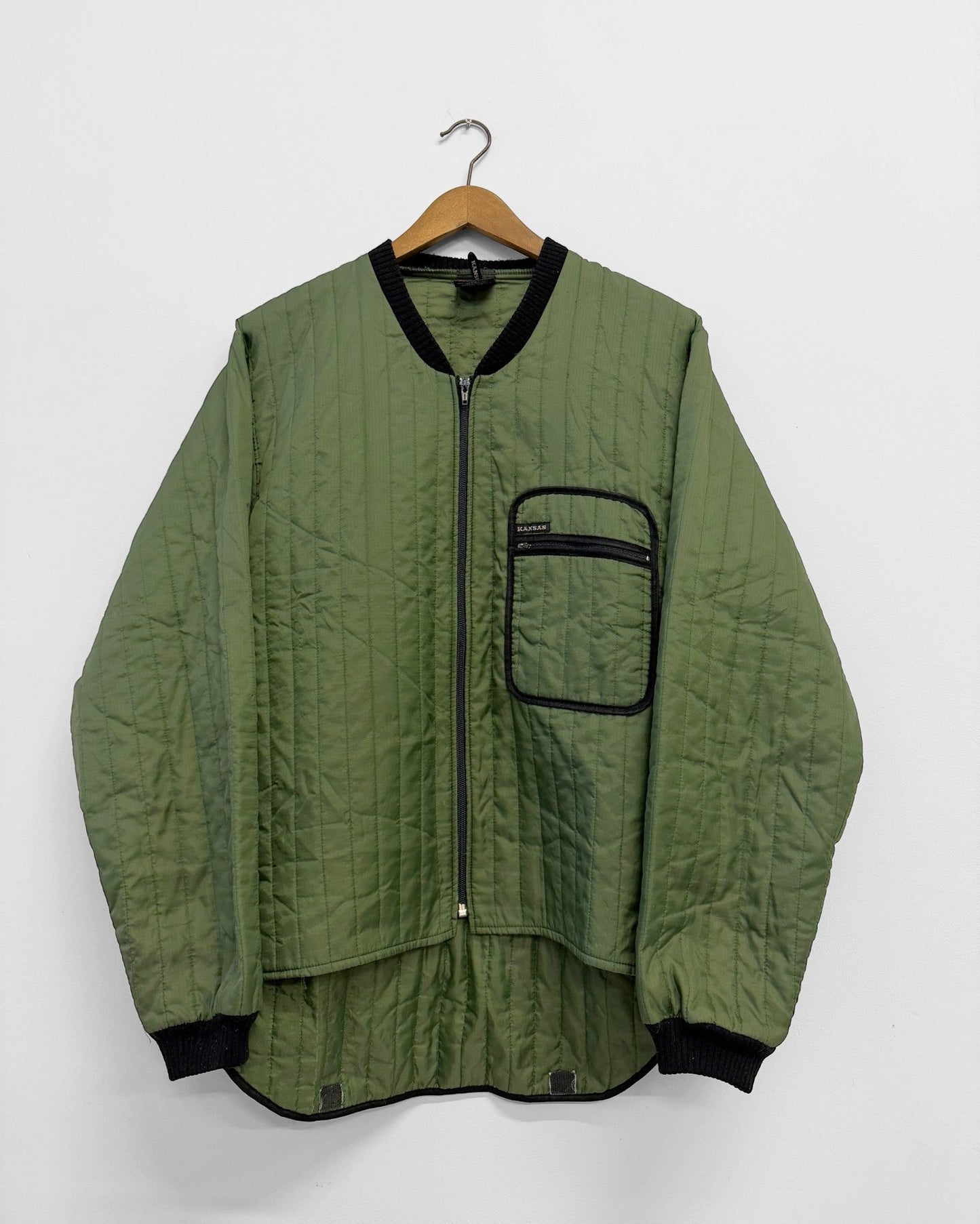 Vintage Workwear Quilted Liner Khaki