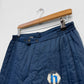 Vintage Quilted Thermal Trousers Navy