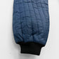 Vintage Quilted Thermal Trousers Navy