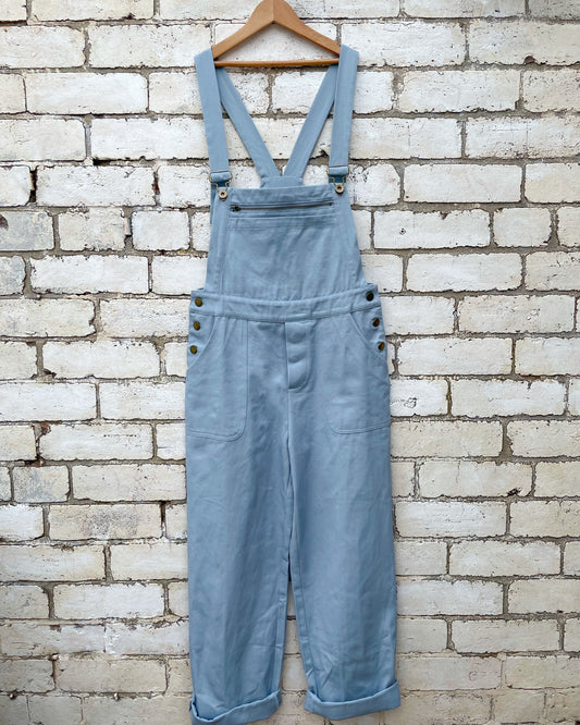 French Workwear Dungarees Cotton