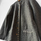 Vintage European Wool Contrast Embroidered Jacket Grey
