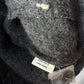 Vintage European Wool Contrast Embroidered Jacket Grey