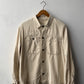 Vintage 1970s 2 Pocket Camel Brown Chore Shirt