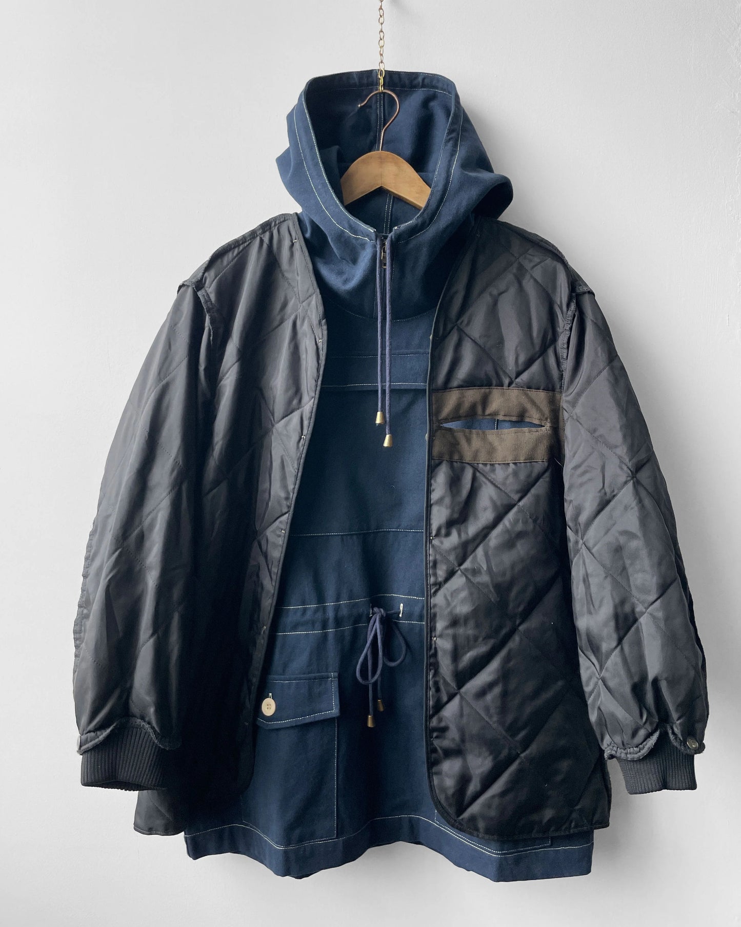 Vintage Black Military Liner Jacket