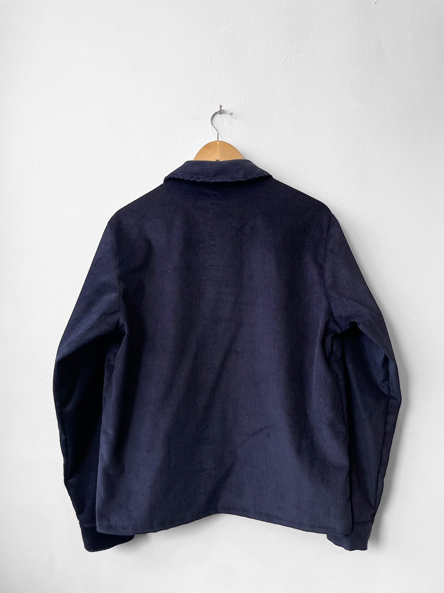 Made In England Corduroy Navy Jacket