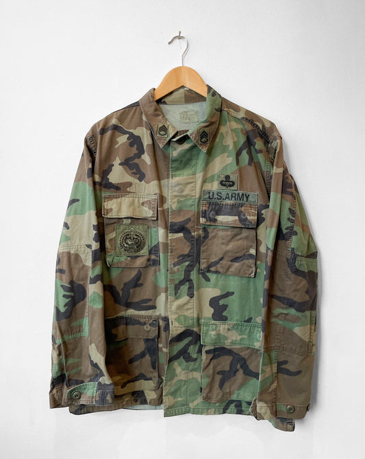 Vintage USA 90s Camo Army Shirt