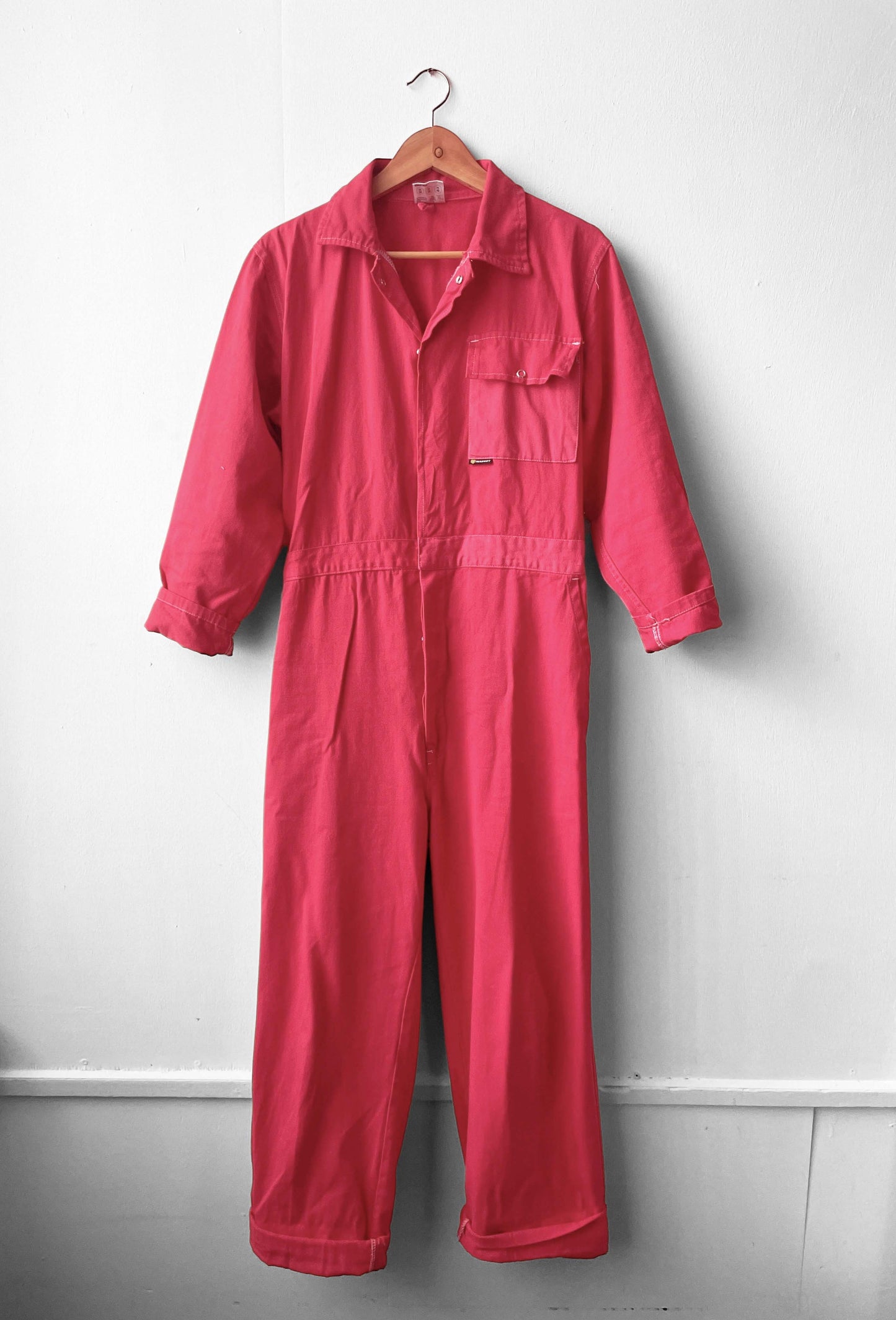 Vintage Jumpsuit Fuschia Pink