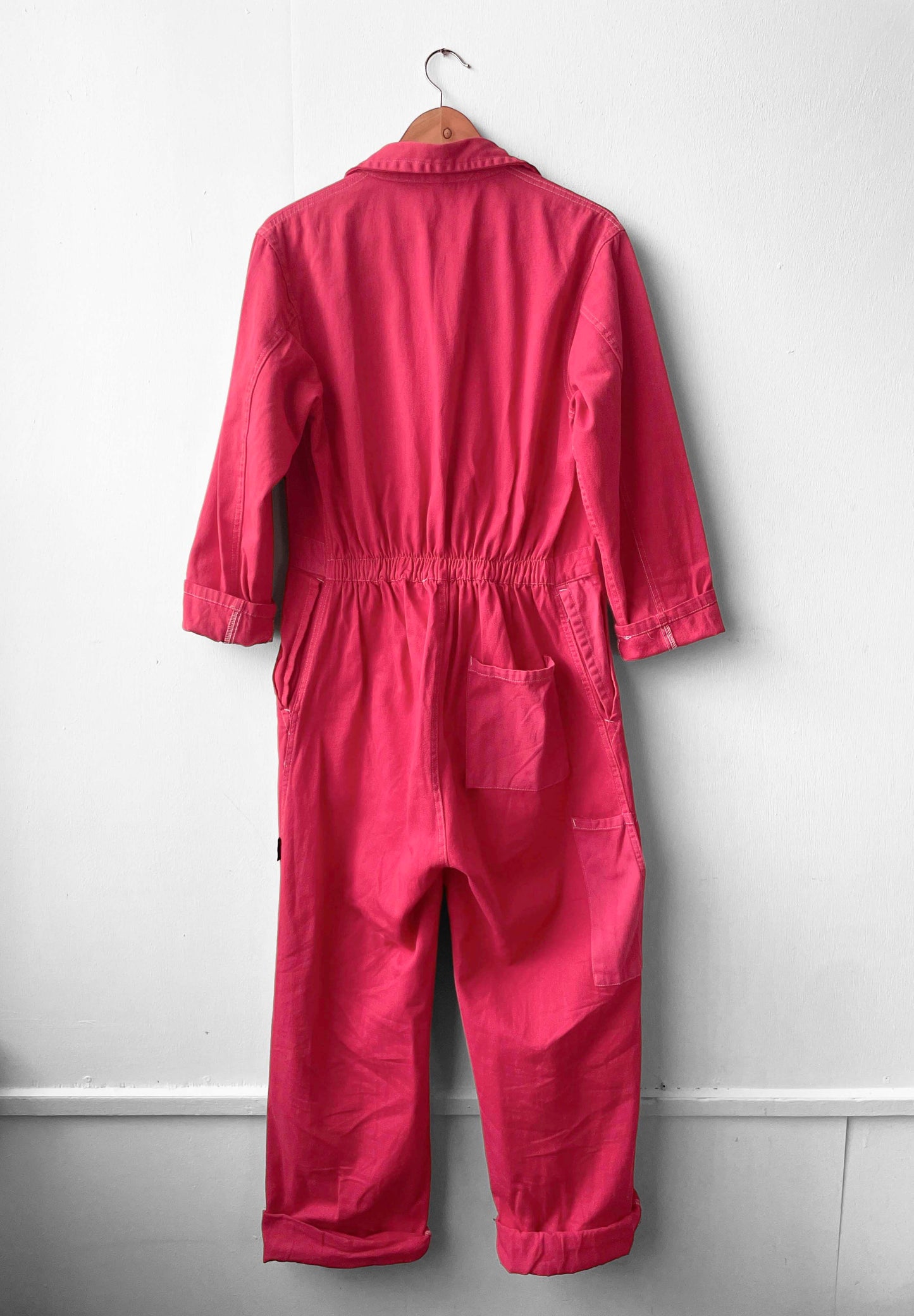 Vintage Jumpsuit Fuschia Pink