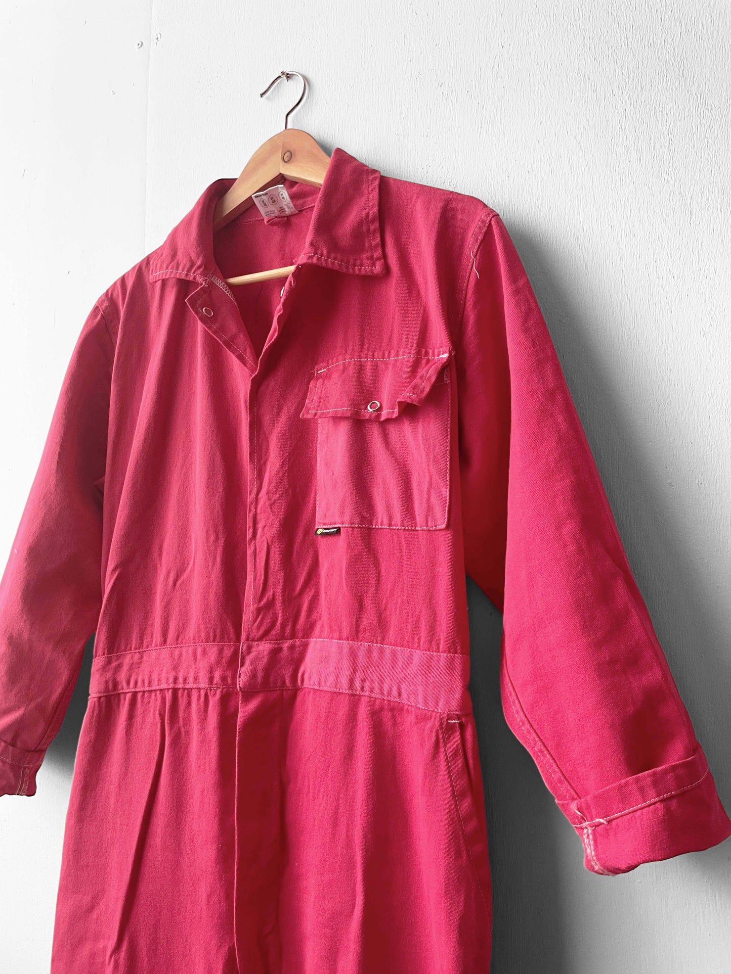 Vintage Jumpsuit Fuschia Pink