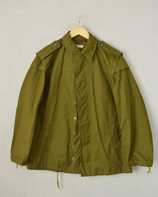 Vintage 1970s Parka Jacket Olive