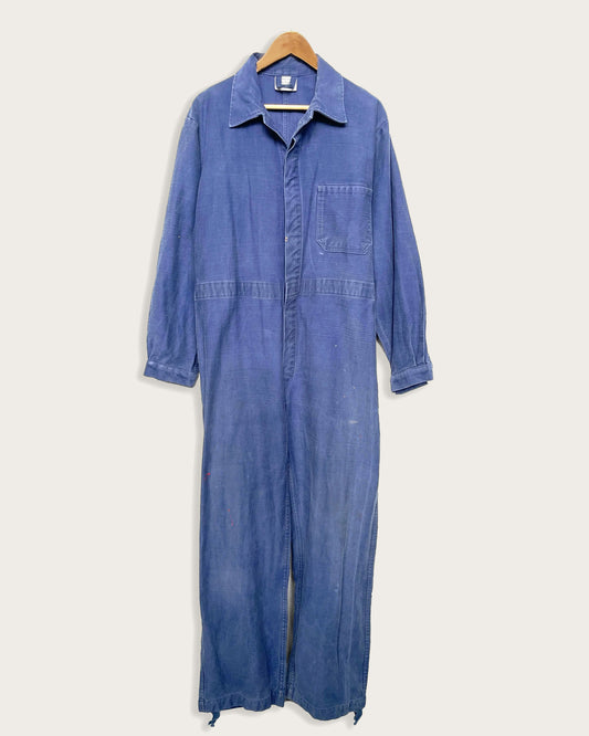 Vintage 80s Workwear Coveralls Moleskin