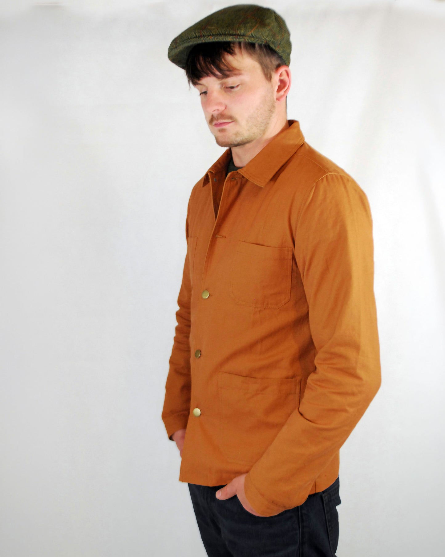 Duck Brown Canvas Workwear Jacket