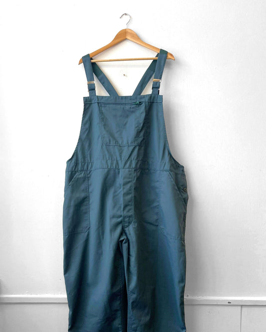 Vintage Teal Green Workwear Dungarees - 3XL