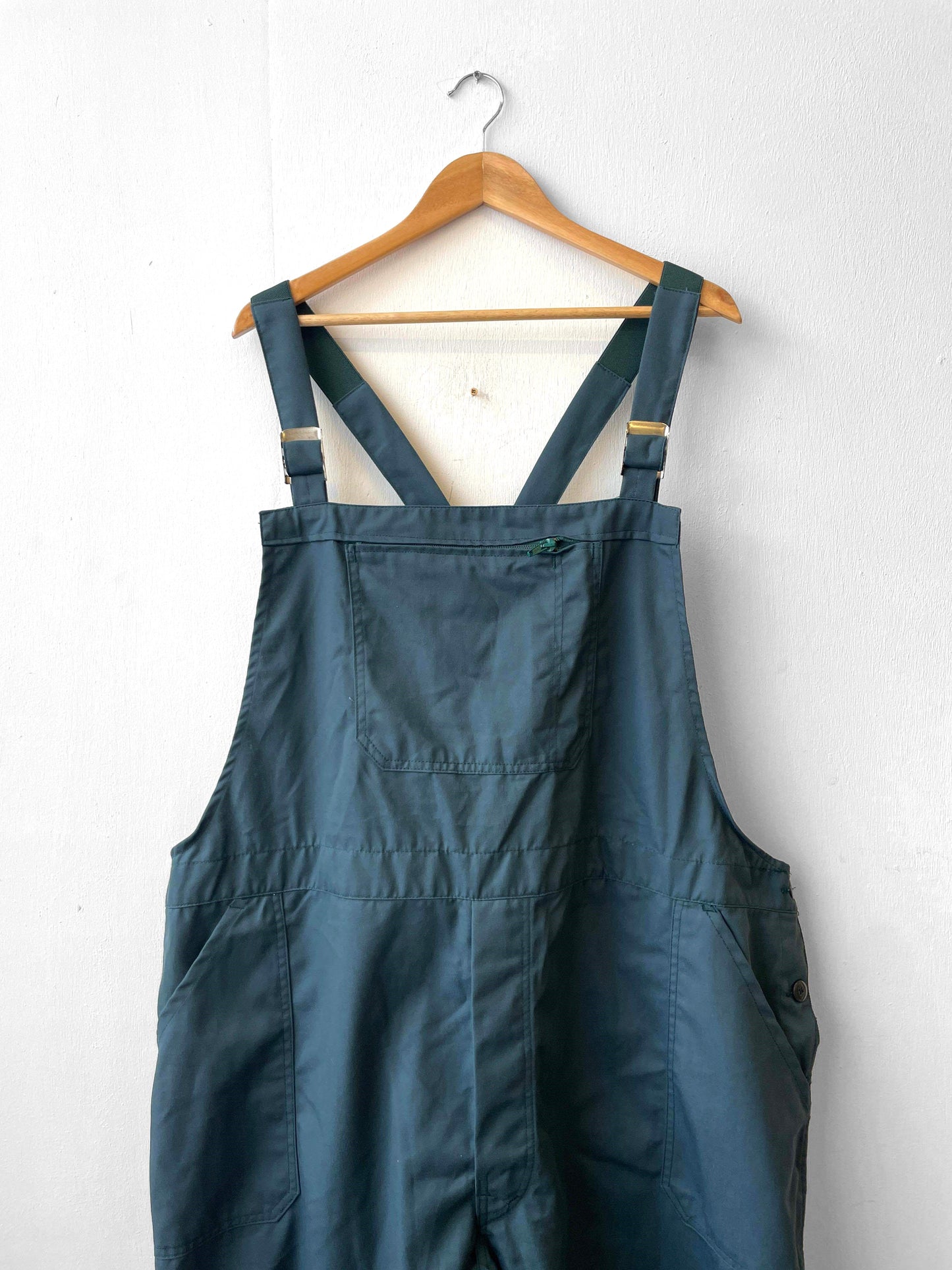 Vintage Teal Green Workwear Dungarees - 3XL