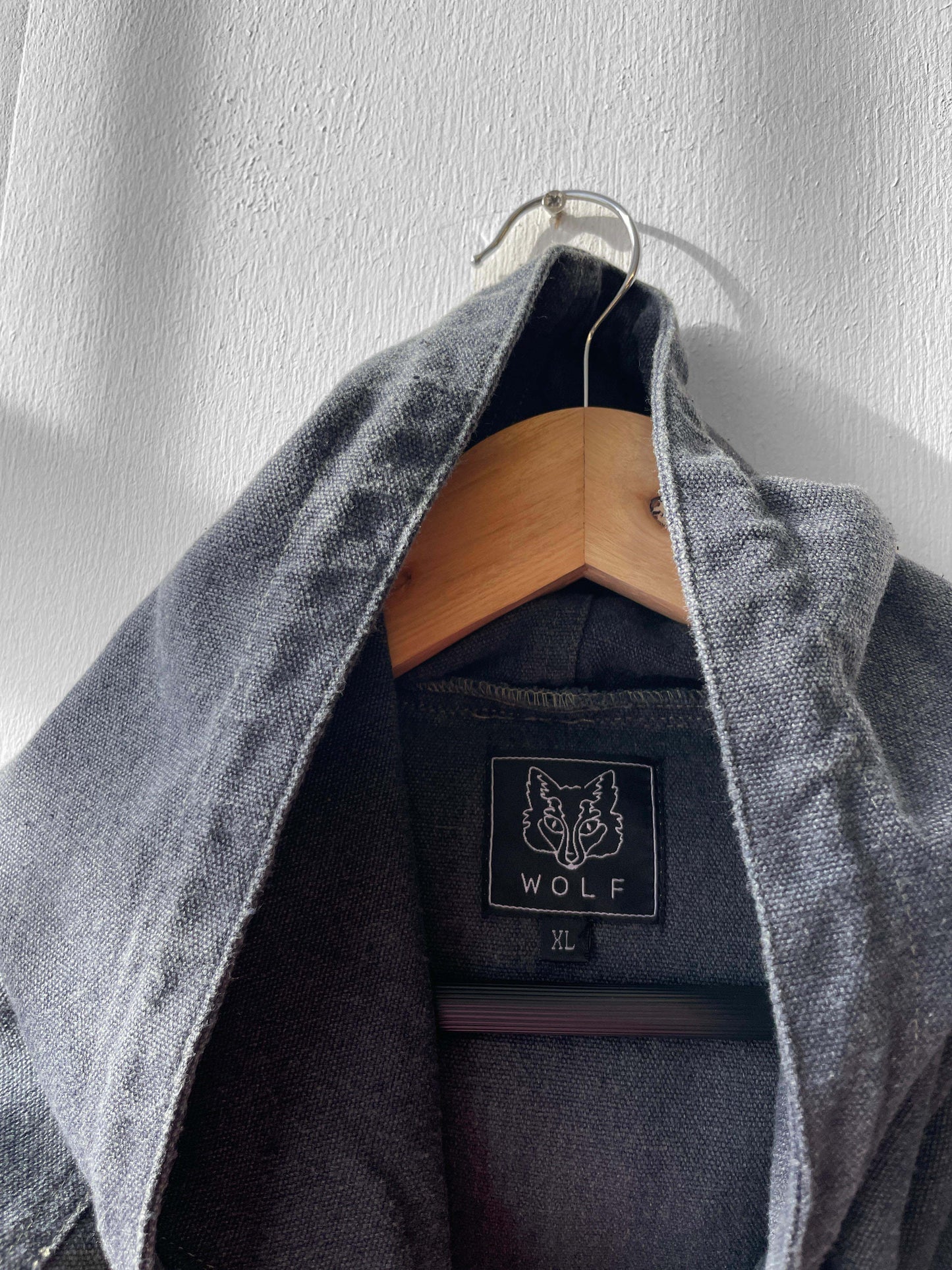 Charcoal Grey Cadet Smock Cotton Canvas