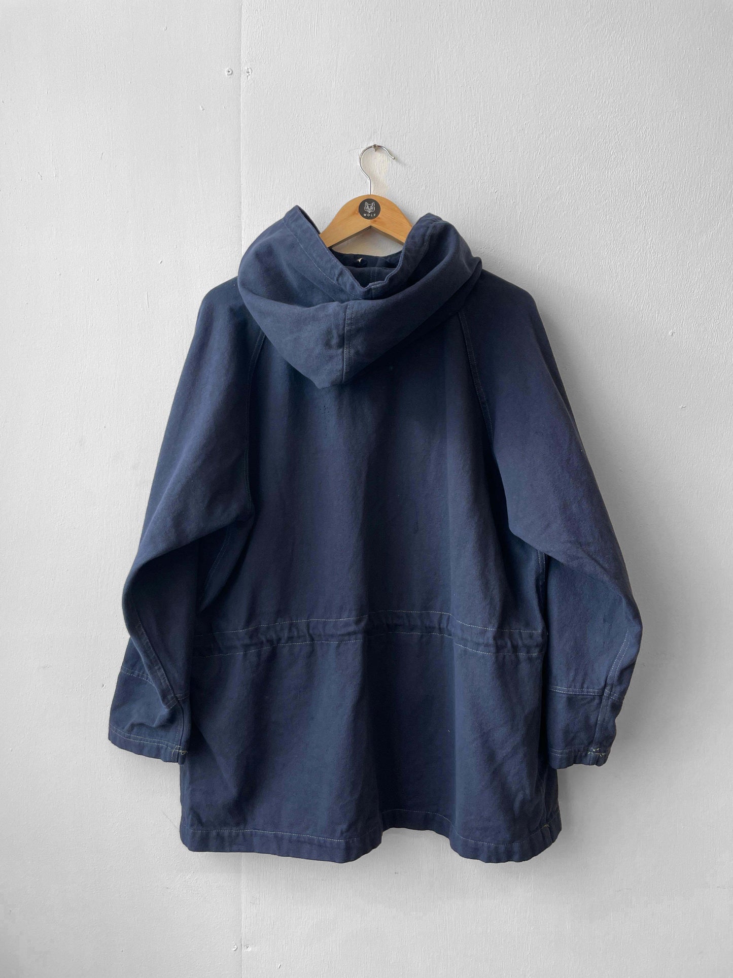 Ink Blue Cadet Smock Cotton Canvas