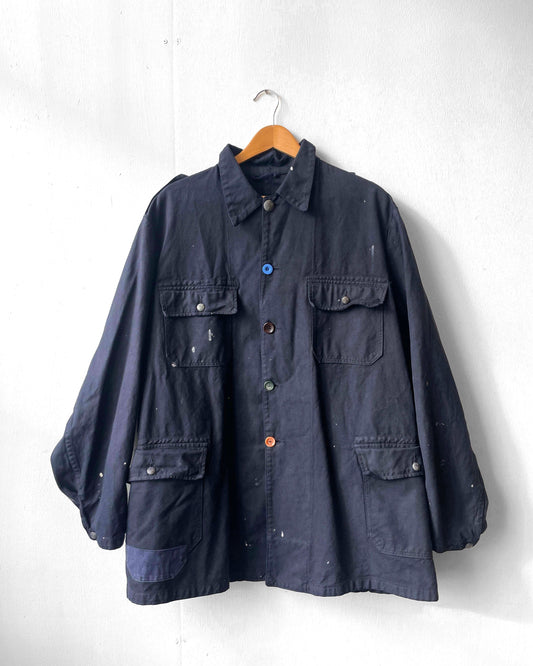 Reworked Vintage Navy Jacket