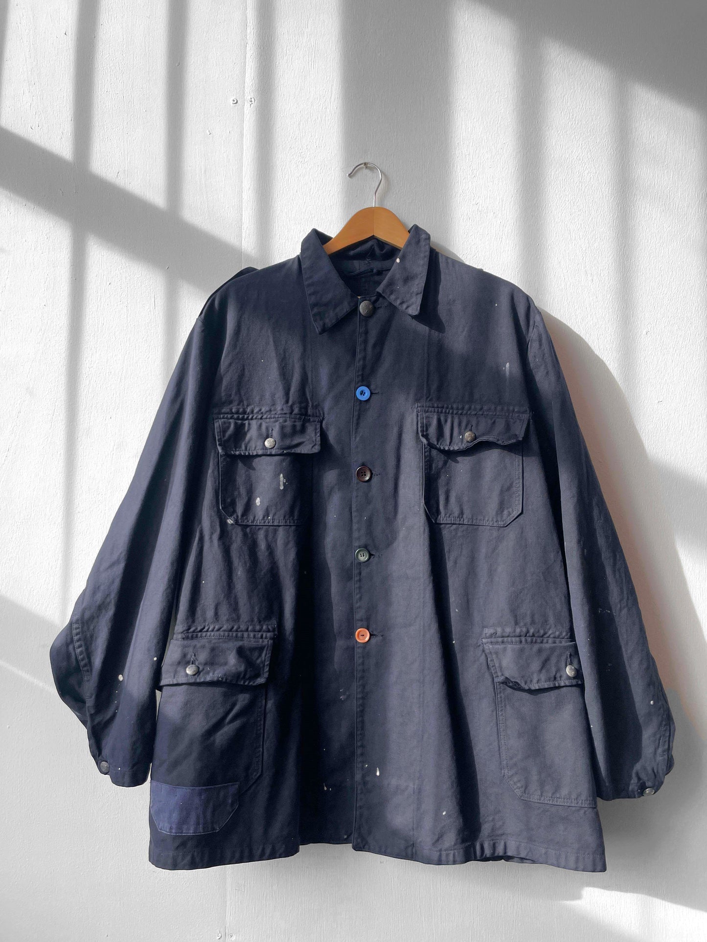 Reworked Vintage Navy Jacket