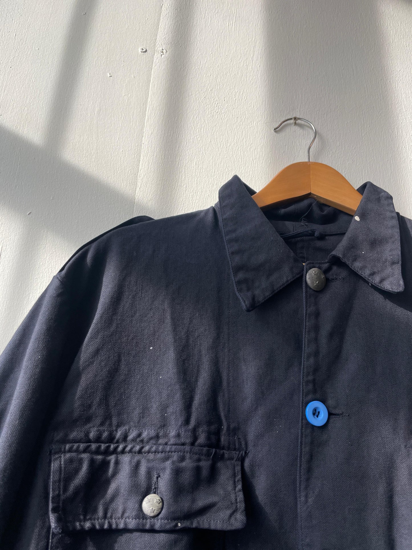 Reworked Vintage Navy Jacket