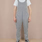 Gestreifte Latzhose aus Hickory