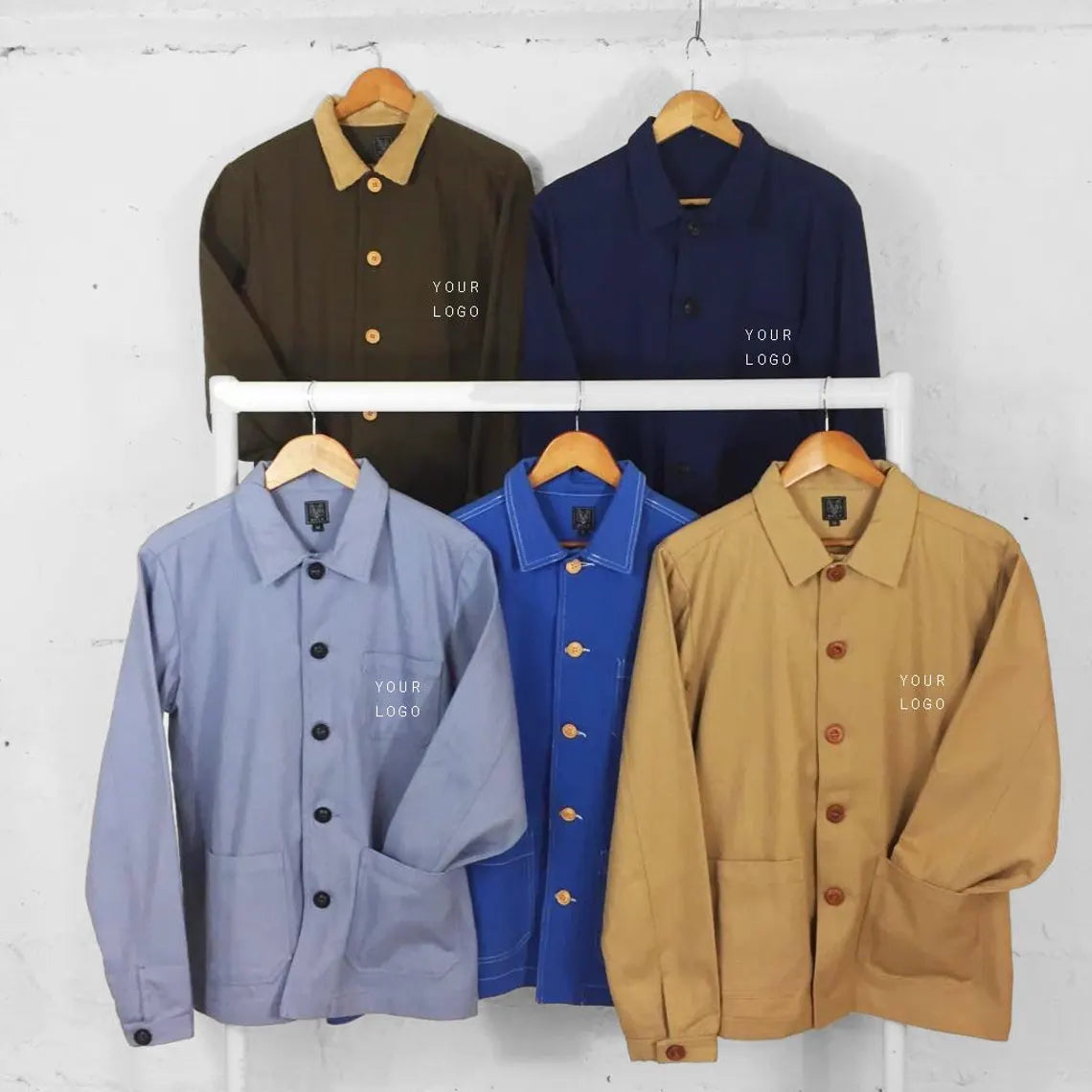 Wholesale & Custom Embroidery Chore Jackets