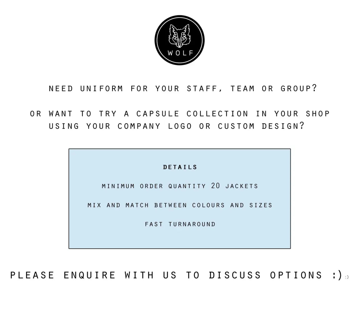 Wholesale & Custom Embroidery Chore Jackets