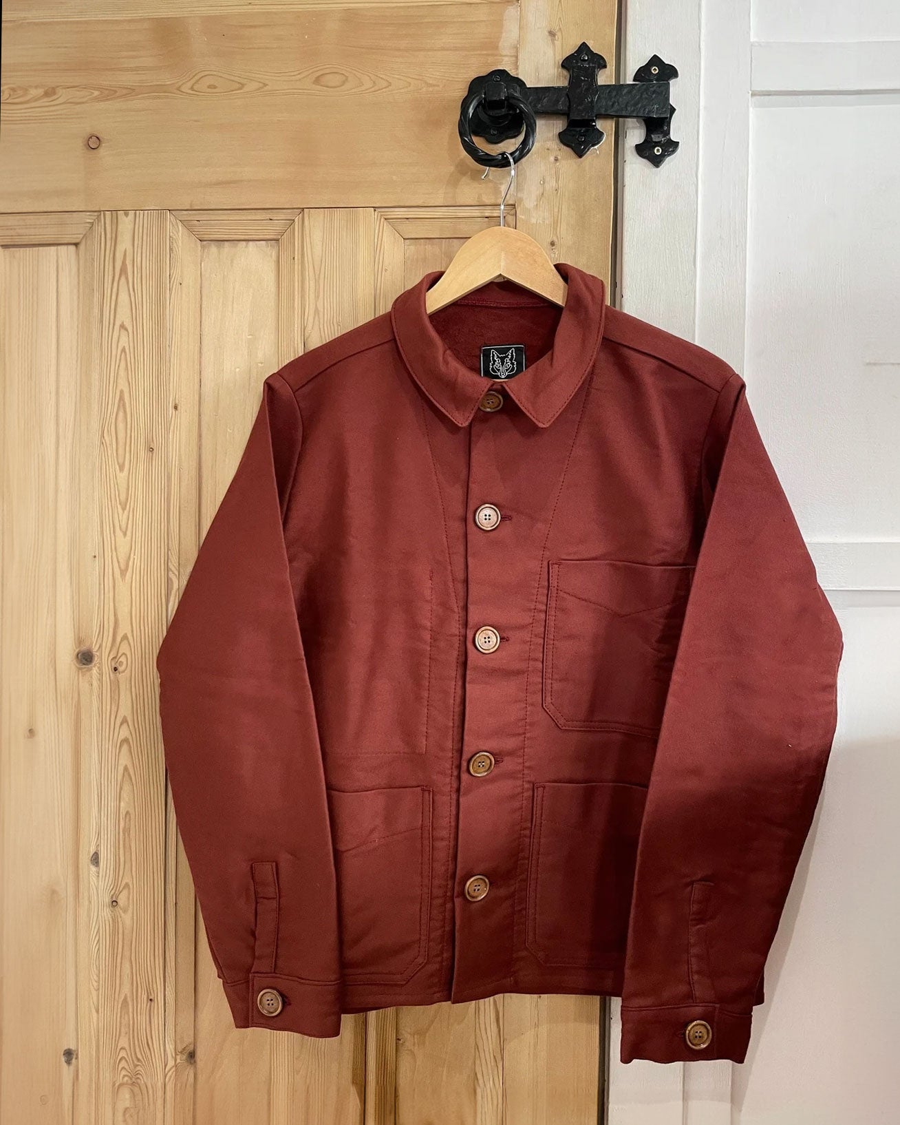 Rust Moleskin Chore Jacket