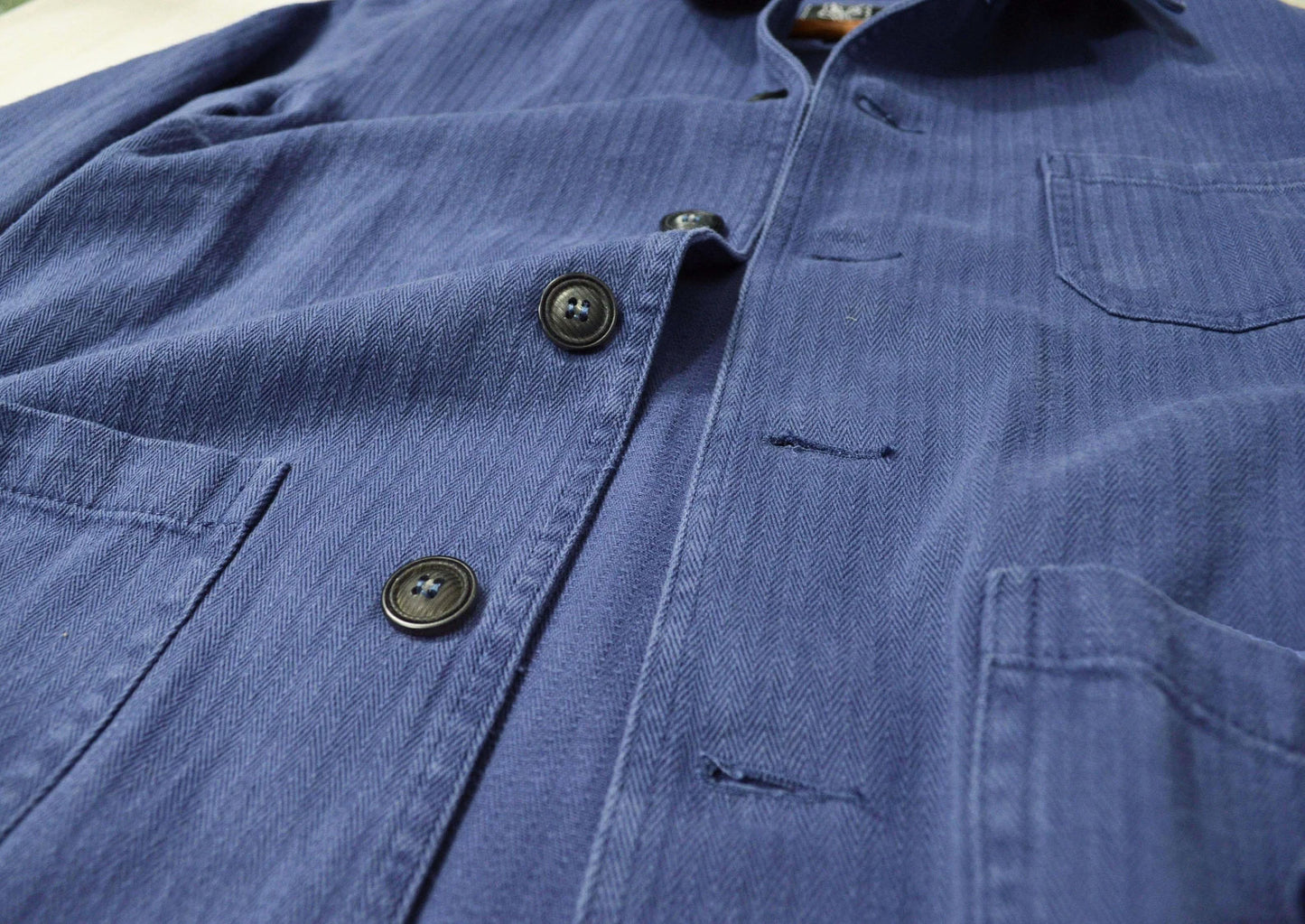 Workwear 2 Piece Suit Faded Indigo