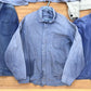 5 x Vintage French Work Jacket Distressed Old Worn In - Wholesale Job Lot