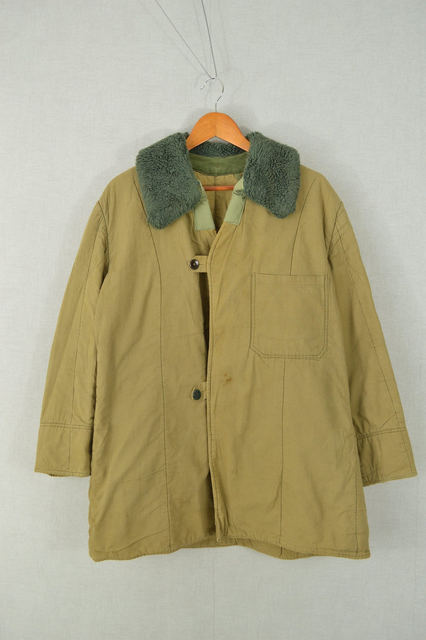 Vintage 1960er Tschechischer Parka Liner