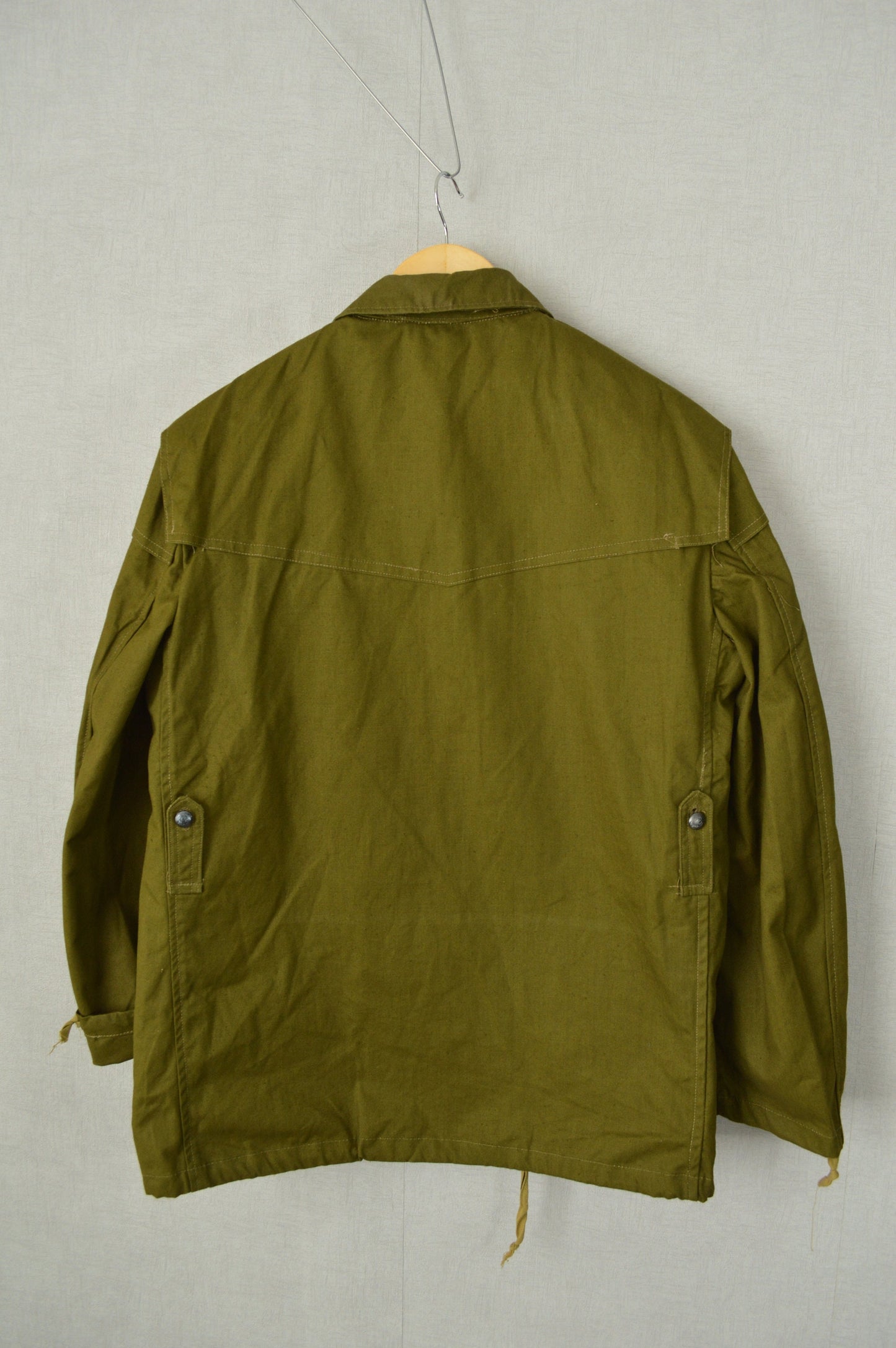 Vintage 1970s Parka Jacket Olive