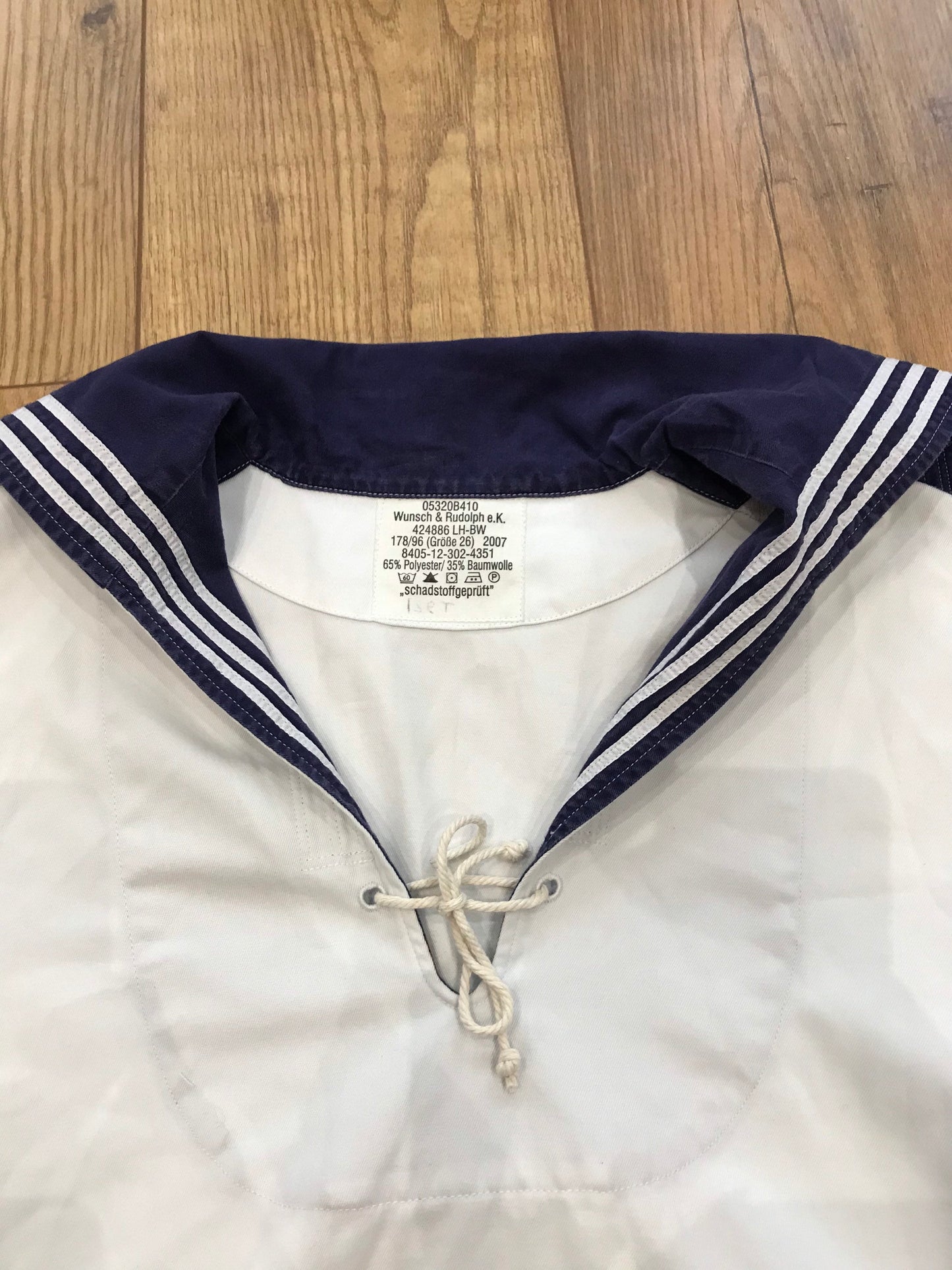 Vintage German Navy Smock Shirt