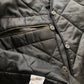 Vintage Black Liner Military Quilted