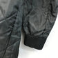 Vintage Black Liner Military Quilted