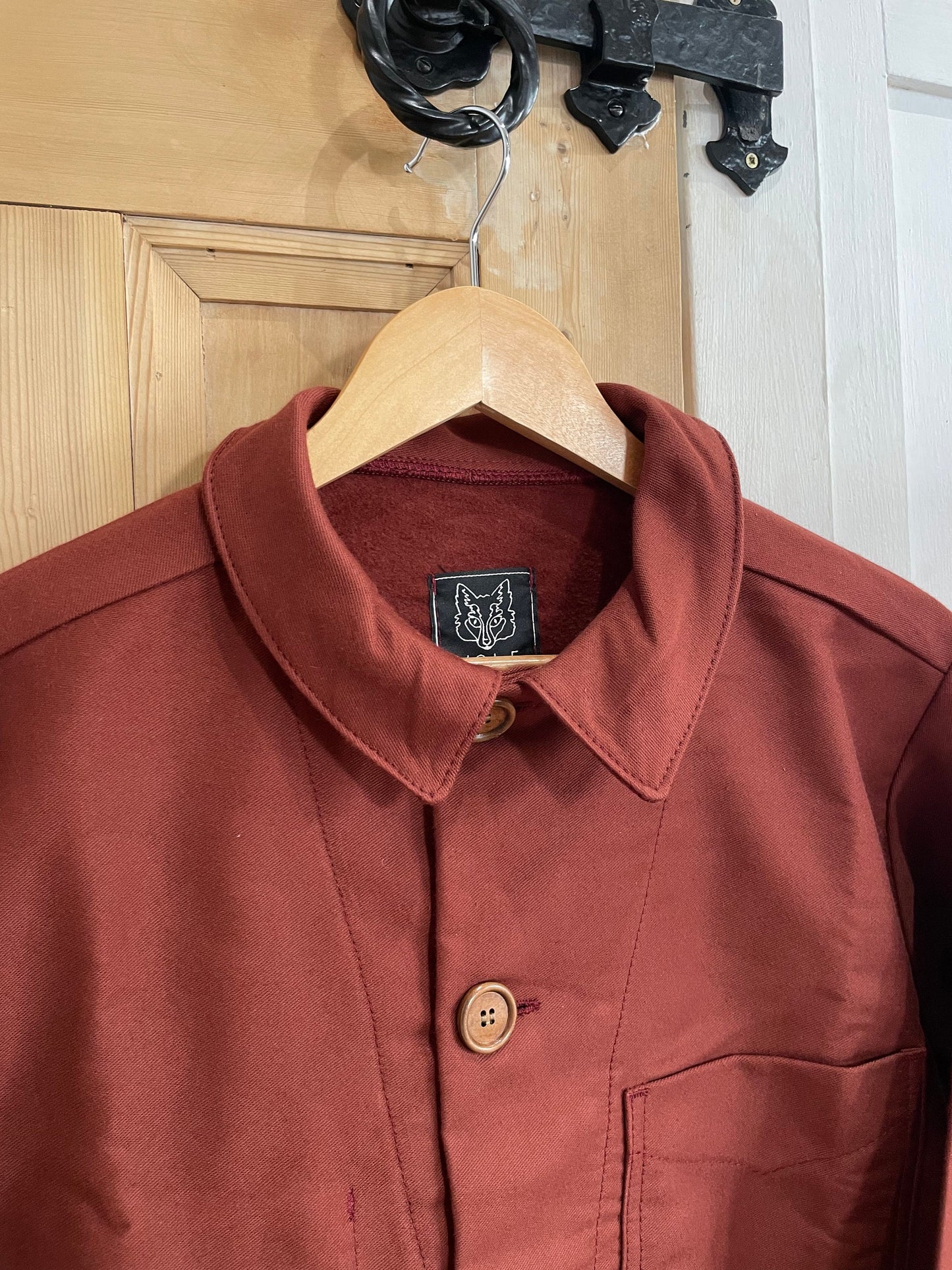 Moleskin Rust Jacket Made In England