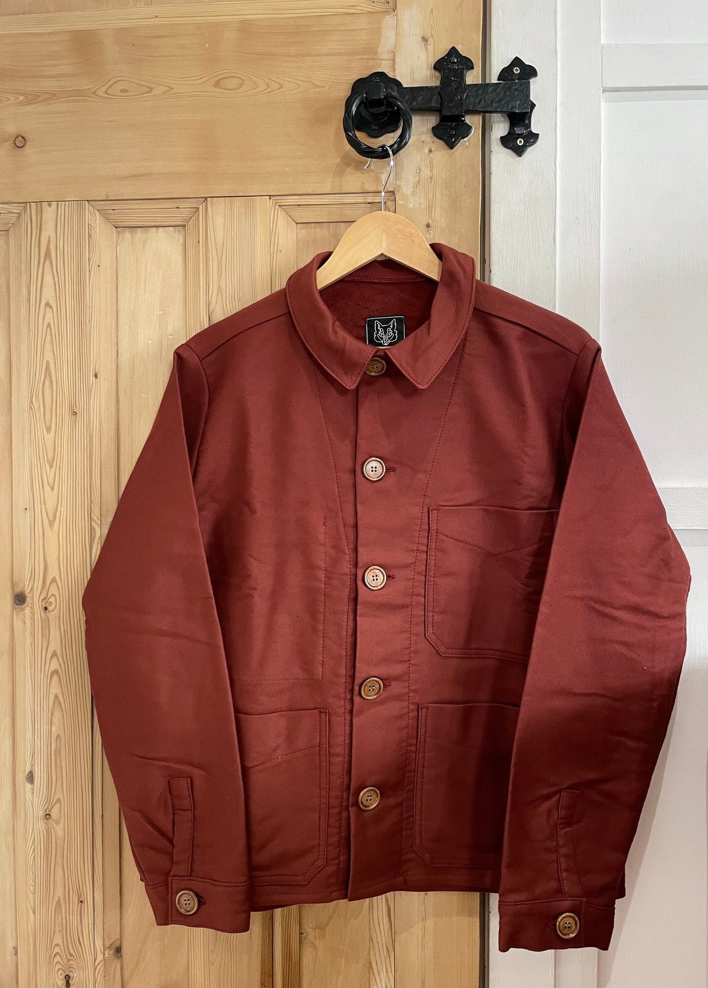 Moleskin Rust Jacket Made In England