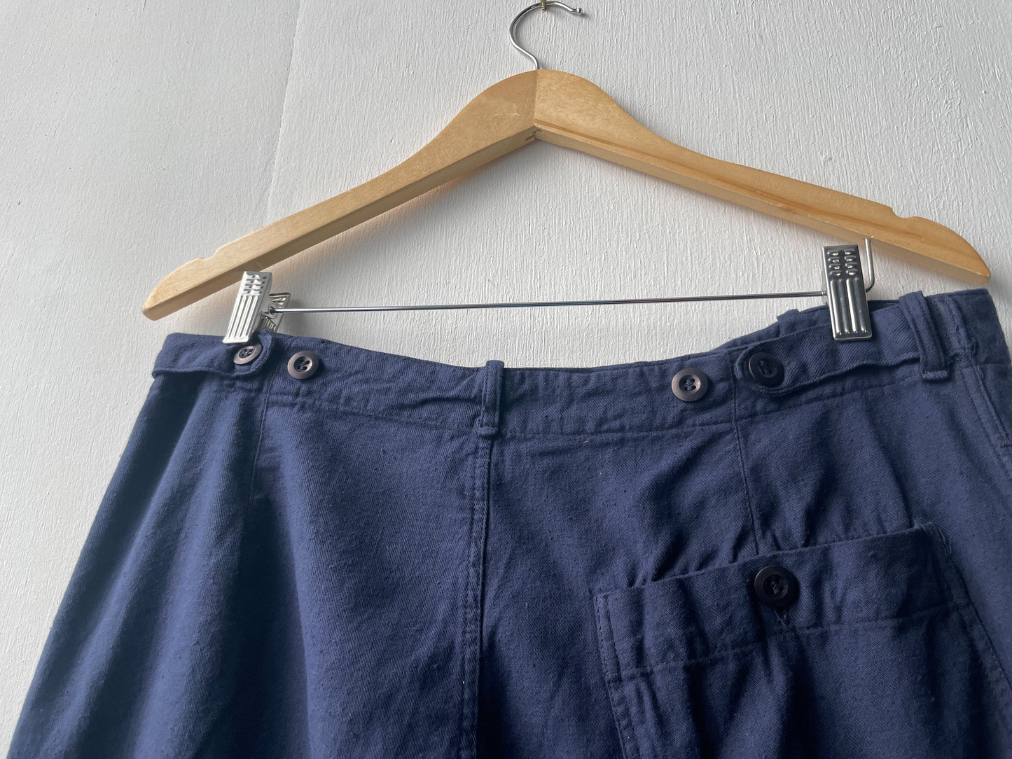 Vintage Gurkha Work Pants Navy Blue