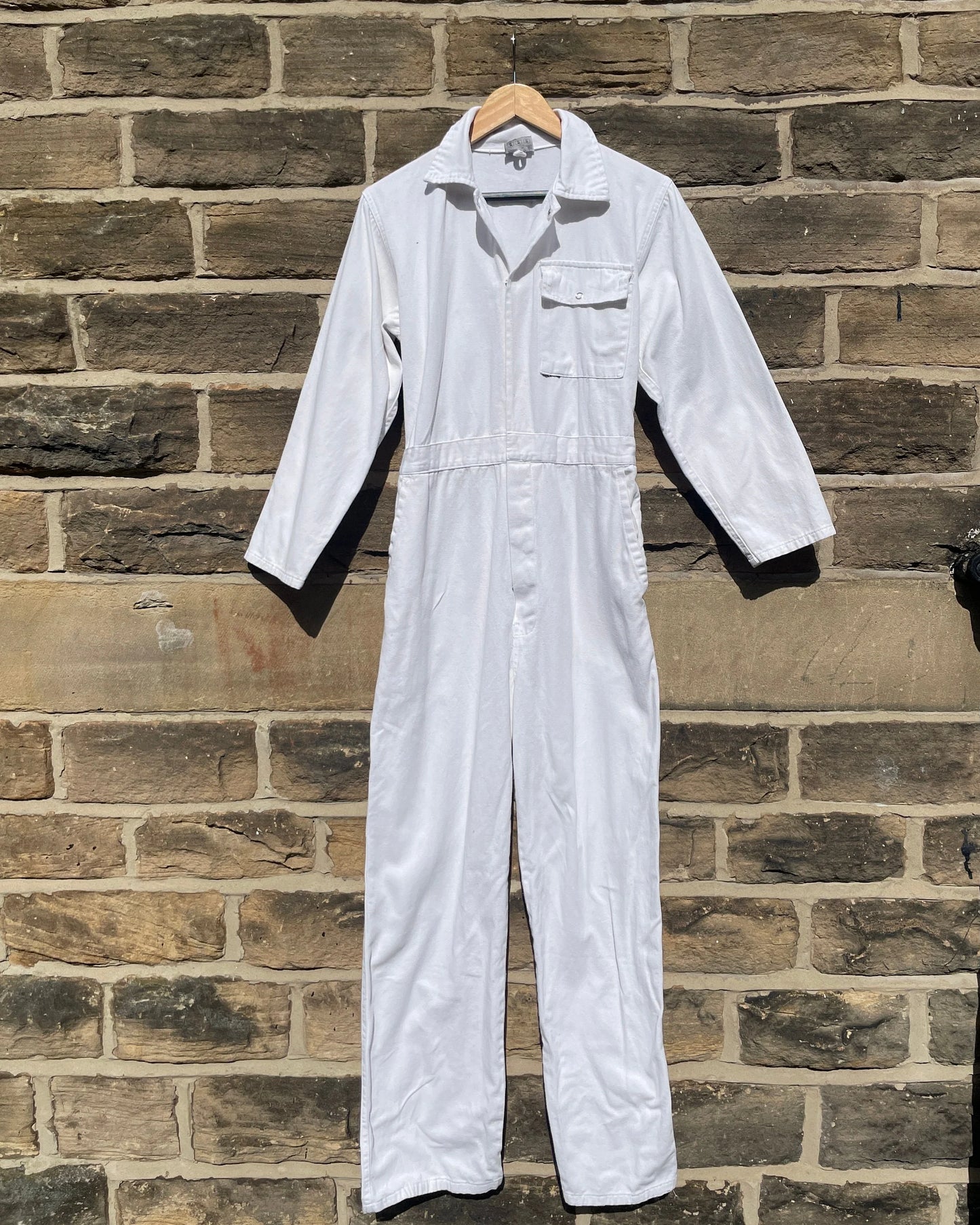 White Boilersuit Coveralls Deadstock