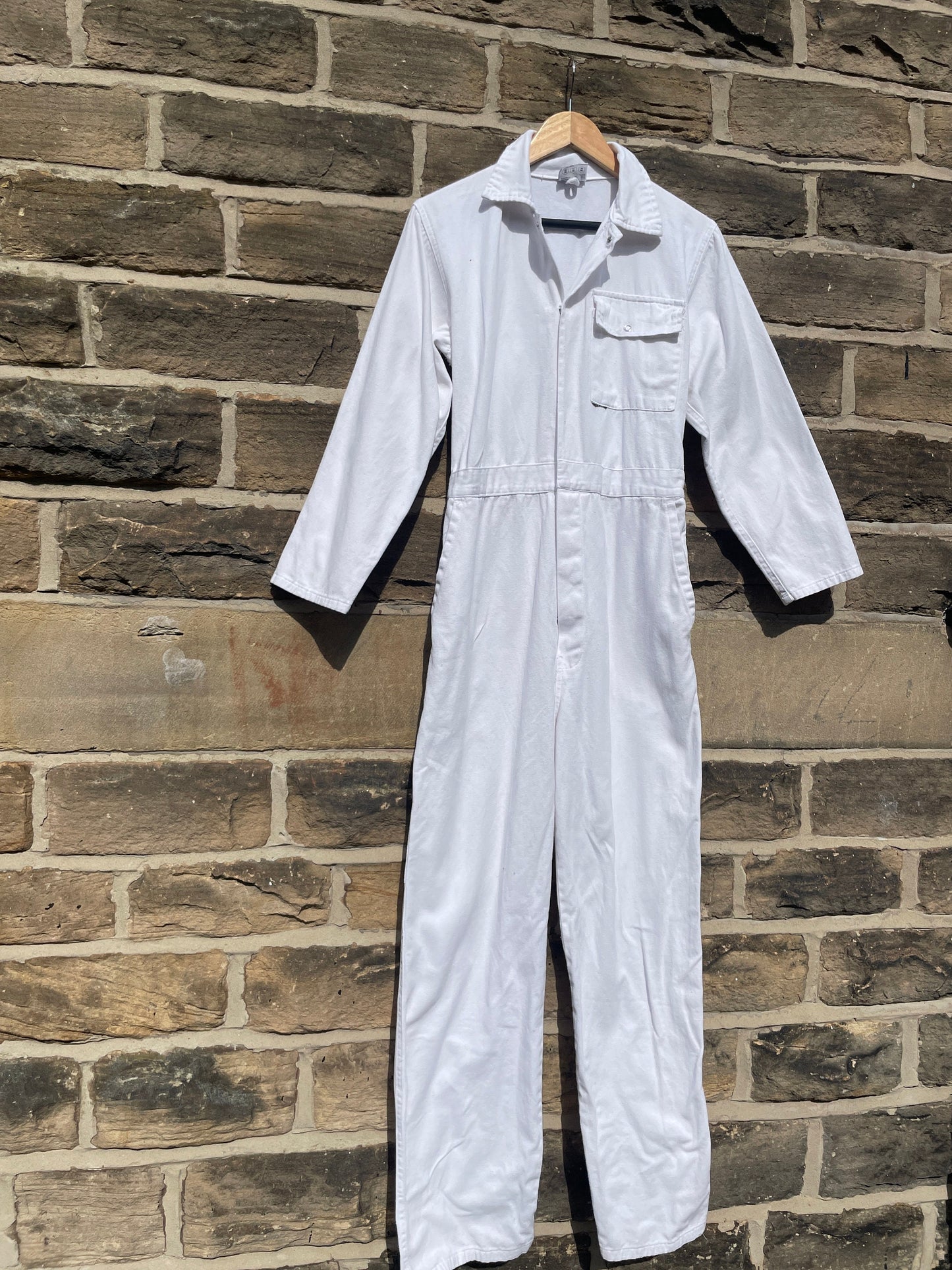 White Boilersuit Coveralls Deadstock